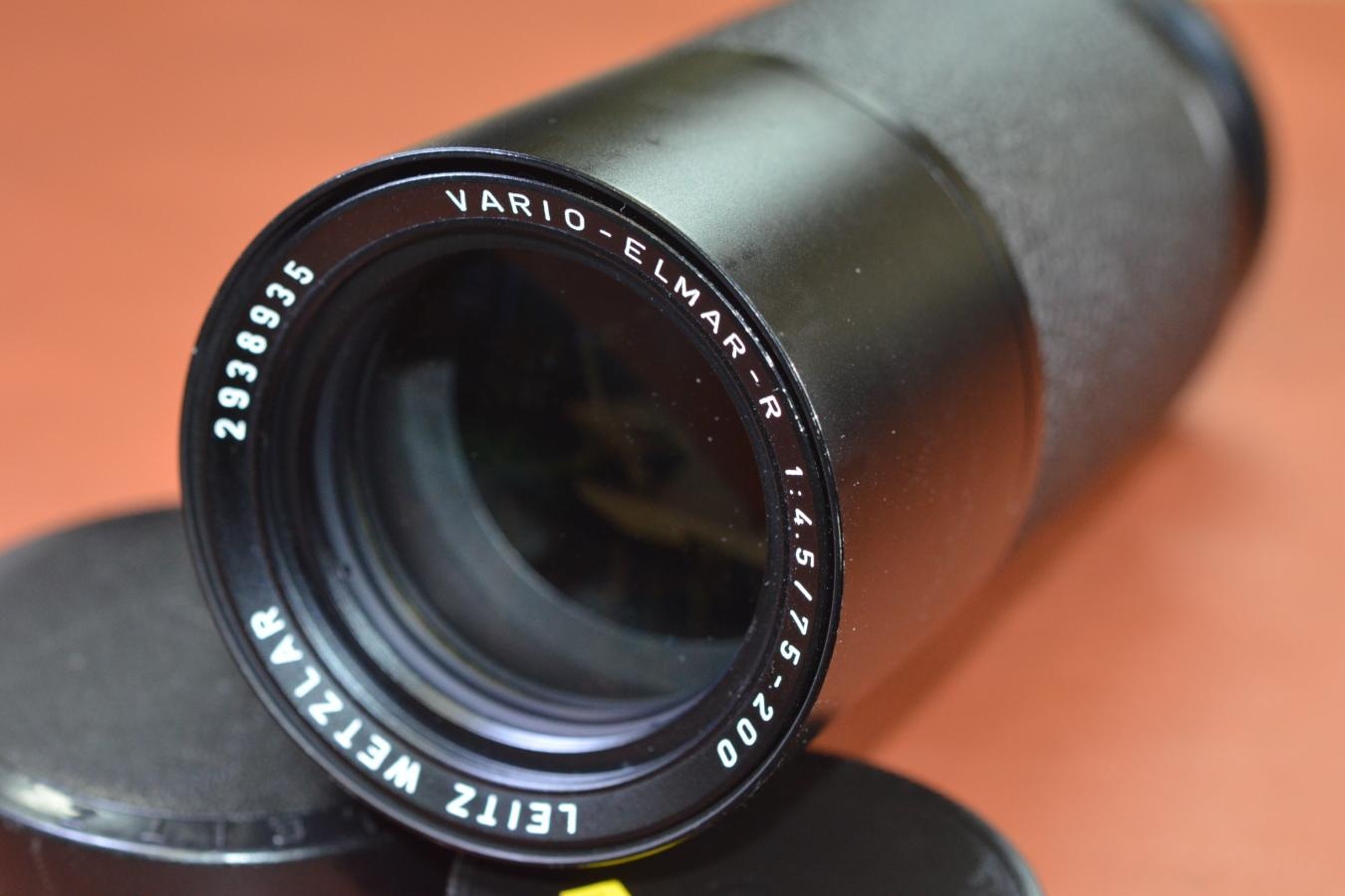 LEICA VARIO-ELMAR-R 75-200mm F4.5  3カム 【キレイな物をお探しの方必見!!自信ありの逸品!!】