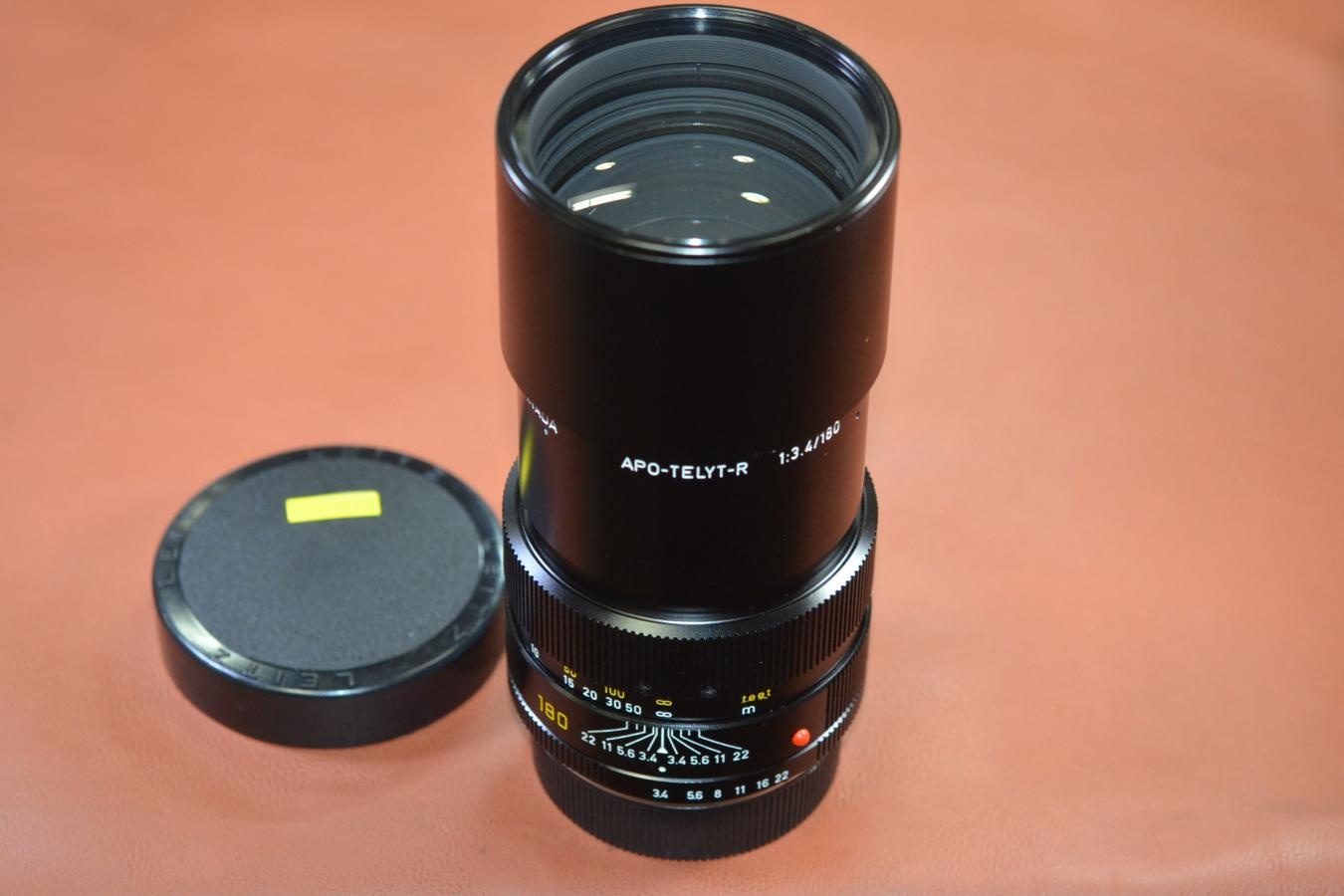 LEICA  APO-TELYT-R 180mm F3.4  3カム 【キレイな物をお探しの方必見!!自信ありの逸品!!】