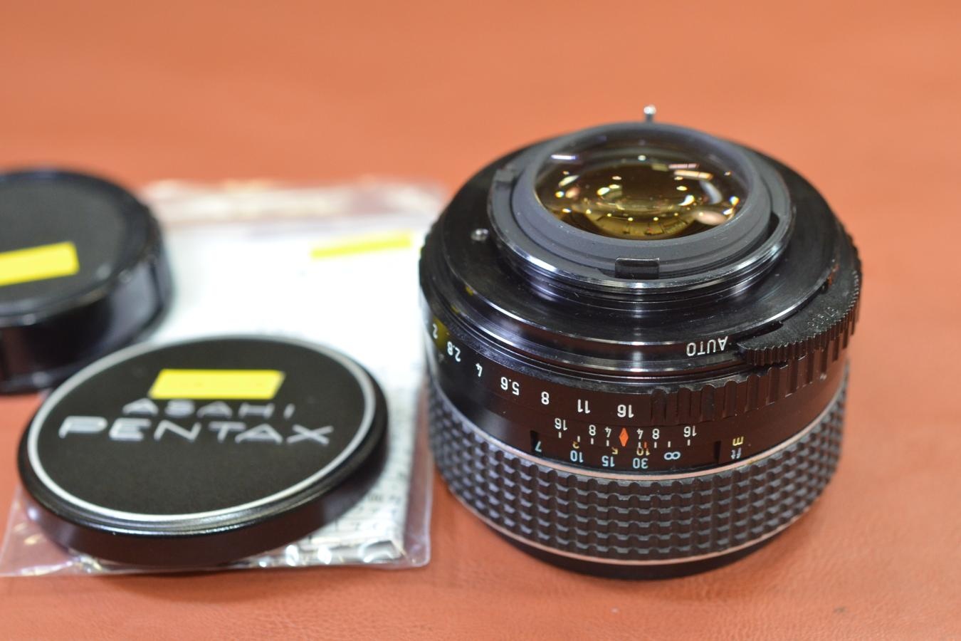 PENTAX SMC TAKUMAR 50mm F1.4 整備済【カメラ女子に絶大な人気のオールドレンズ M42マウントレンズ】