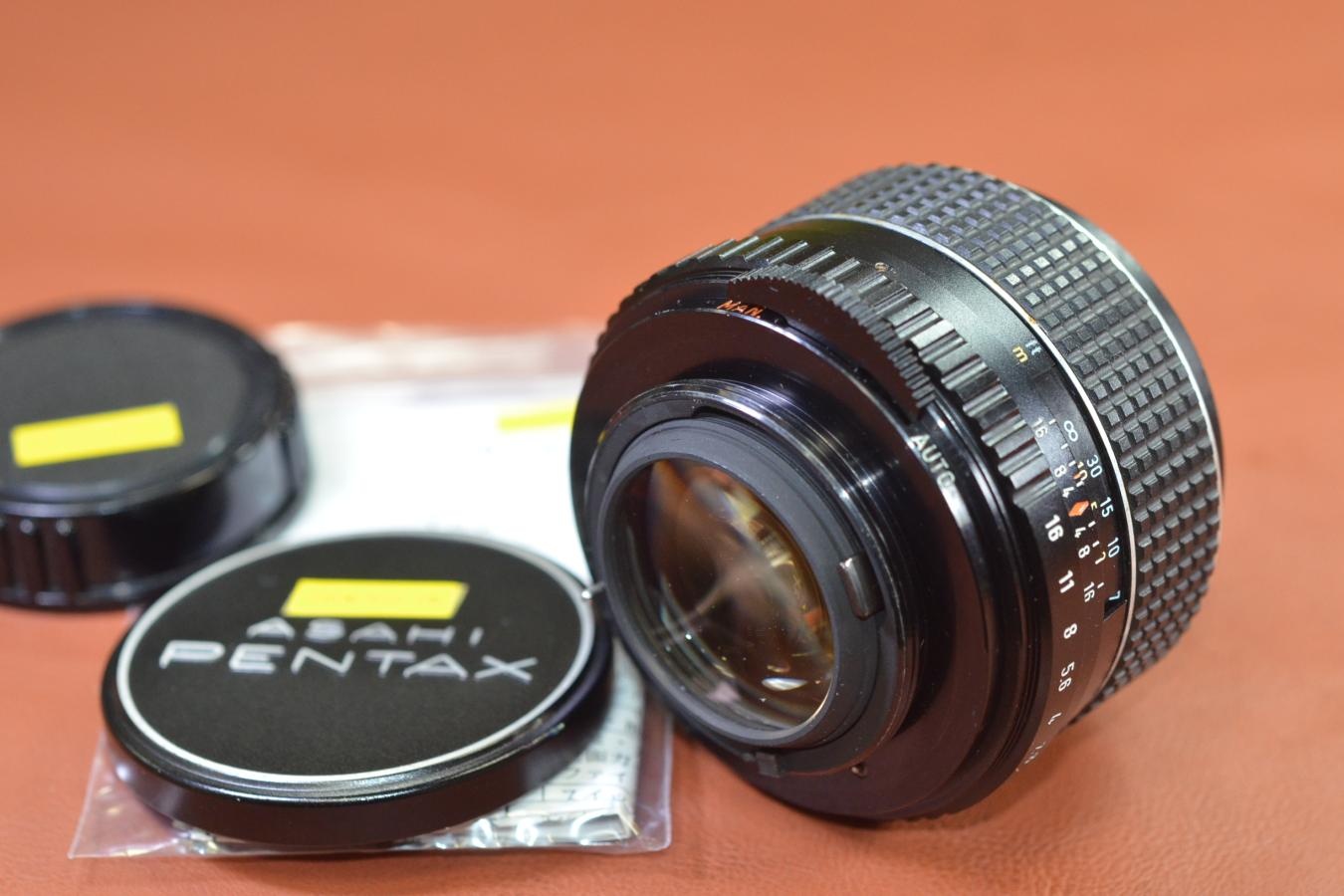 PENTAX SMC TAKUMAR 50mm F1.4 整備済【カメラ女子に絶大な人気のオールドレンズ M42マウントレンズ】