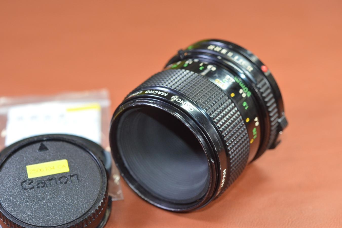 Canon NEW FD 50mm F3.5 MACRO 整備済 【カメラ女子に絶大な人気のオールドレンズ】