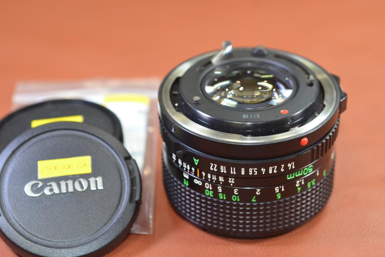 Canon NEW FD 50mm F1.4 整備済 【カメラ女子に絶大な人気のオールドレンズ】