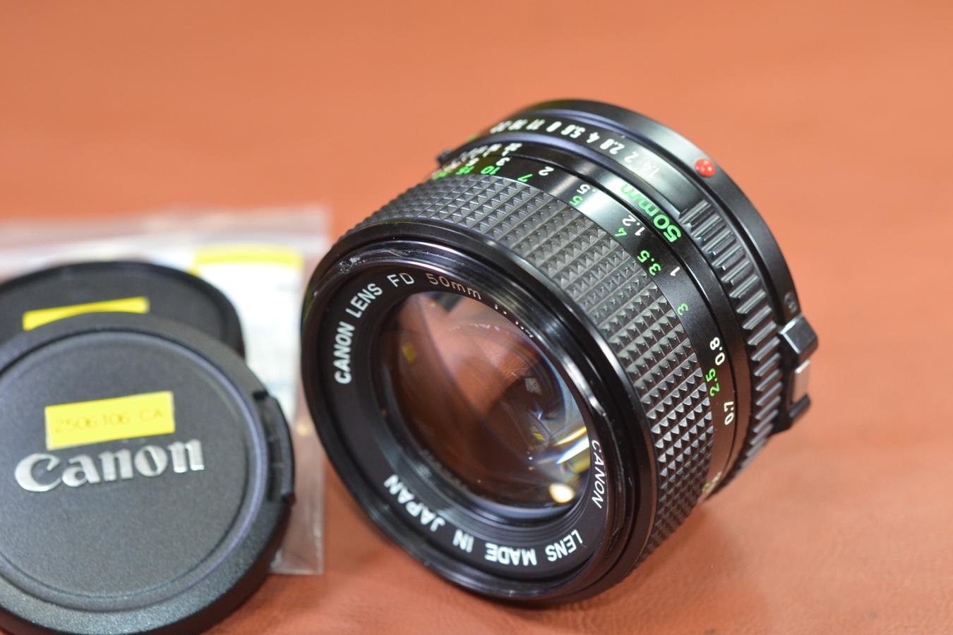 Canon NEW FD 50mm F1.4 整備済 【カメラ女子に絶大な人気のオールドレンズ】