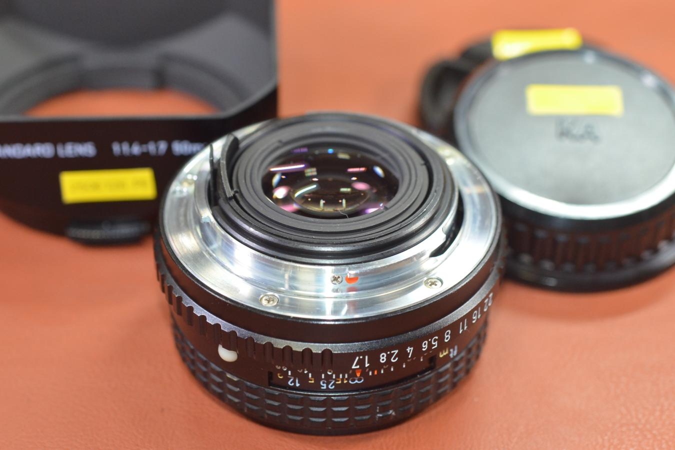 SMC PENTAX-M 50mm F1.7 純正フード付【カメラ女子に絶大な人気のオールドレンズ】