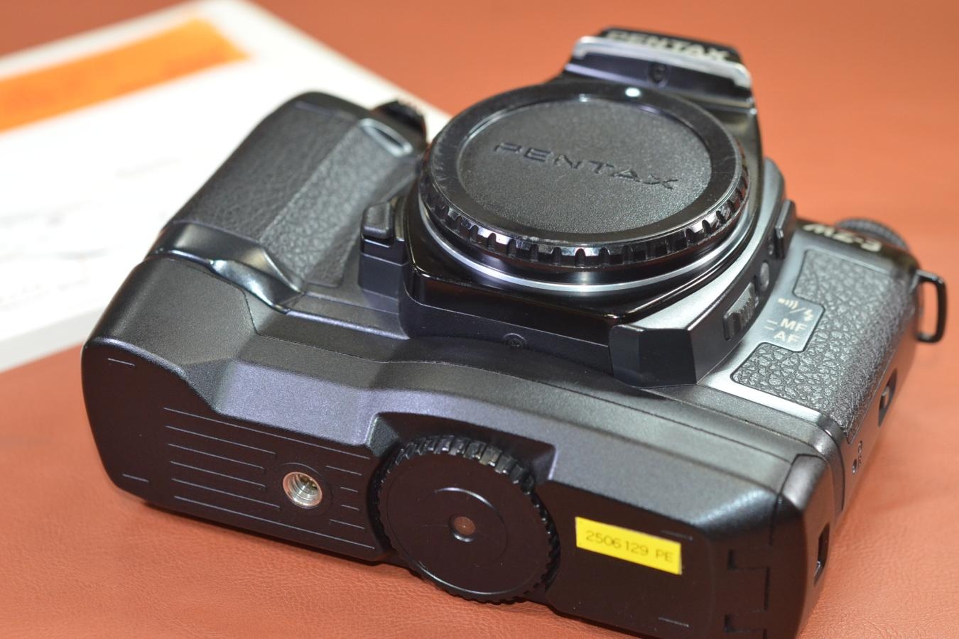 PENTAX MZ-3 Black 単3バッテリーパックFG付 【キレイな物をお探しの方必見!!自信ありの逸品!!】