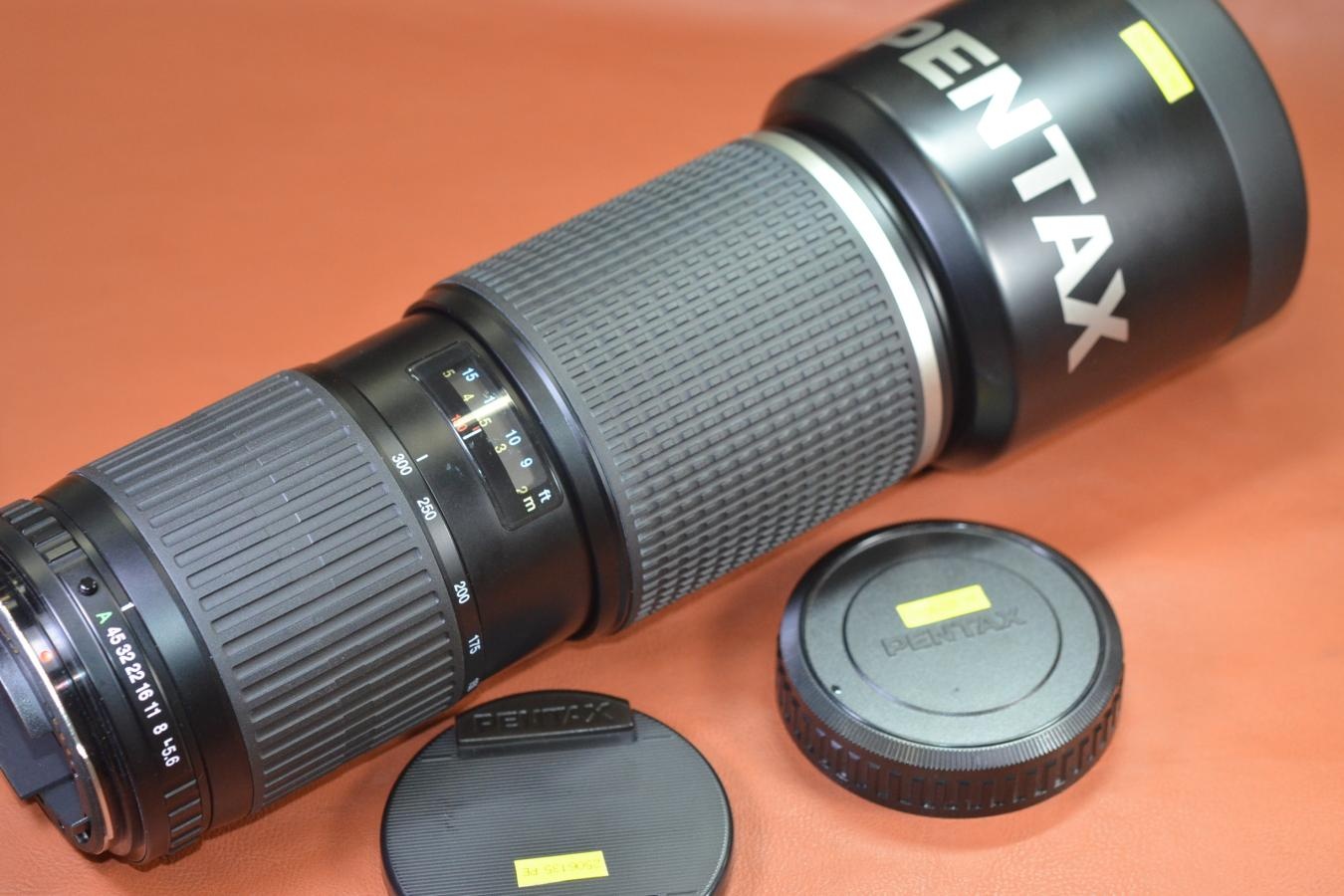 SMC PENTAX-FA 645 150-300mm F5.6 ED(IF) 純正フード付 【キレイな物をお探しの方必見!!自信ありの逸品!!】