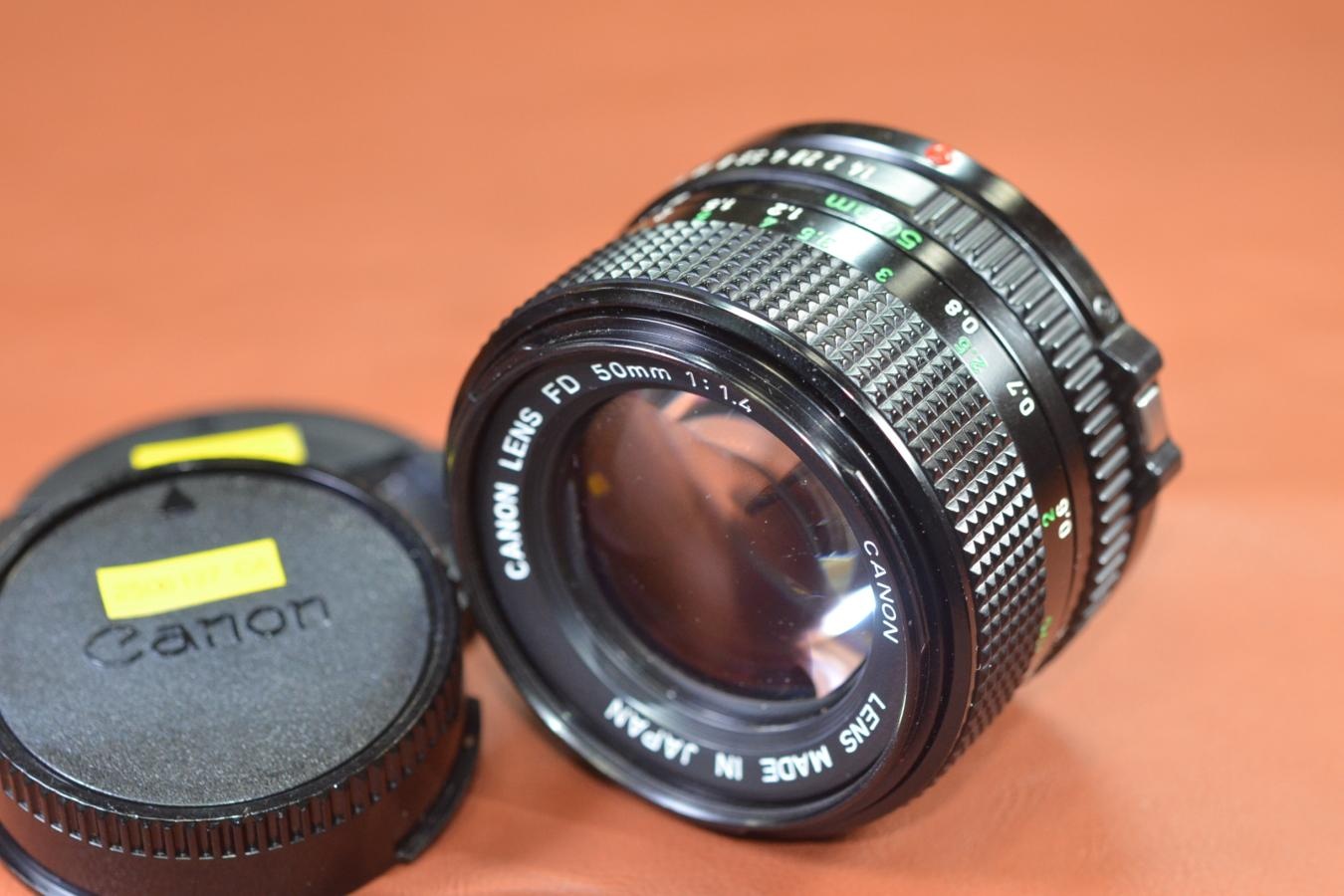 Canon NEW FD 50mm F1.4 【カメラ女子に絶大な人気のオールドレンズ】