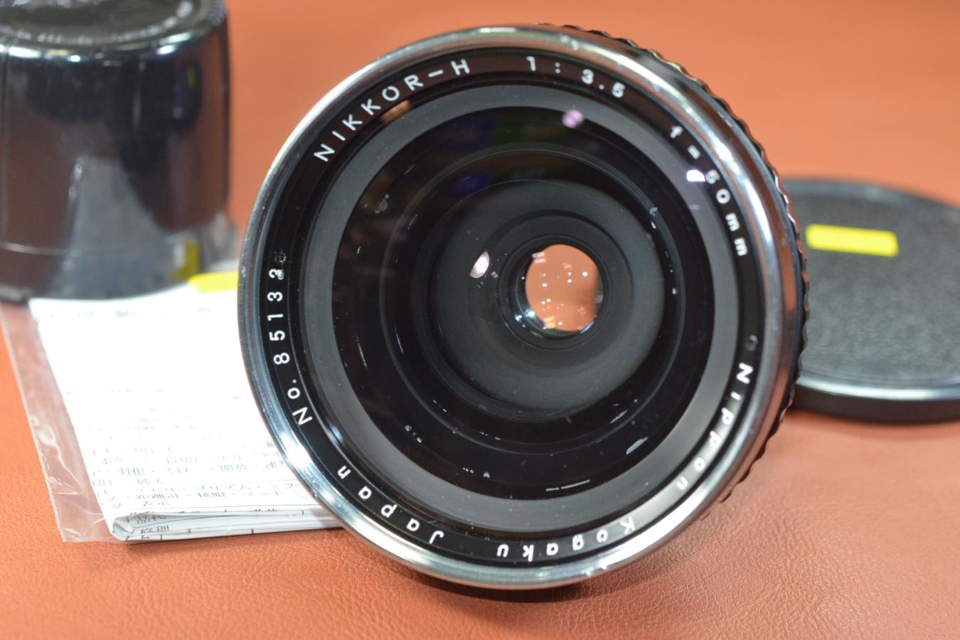 Nippon Kogaku NIKKOR-H 50mm F3.5 整備済 【ZENZA BRONICA  S、S2、EC用】