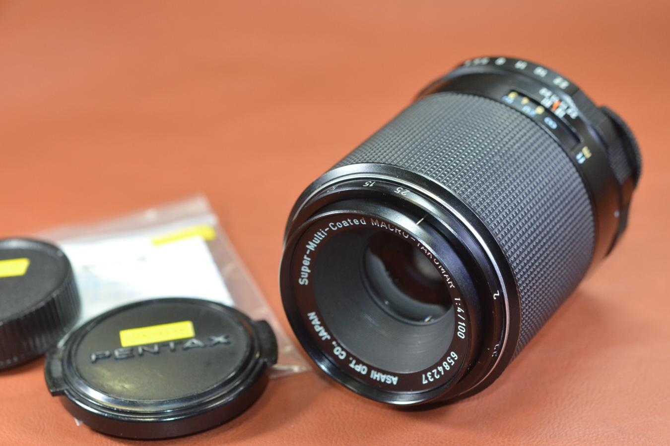 PENTAX Super-Multi-Coated MACRO-TAKUMAR 100mm F4 整備済【カメラ女子に絶大な人気のオールドレンズ M42マウントレンズ】