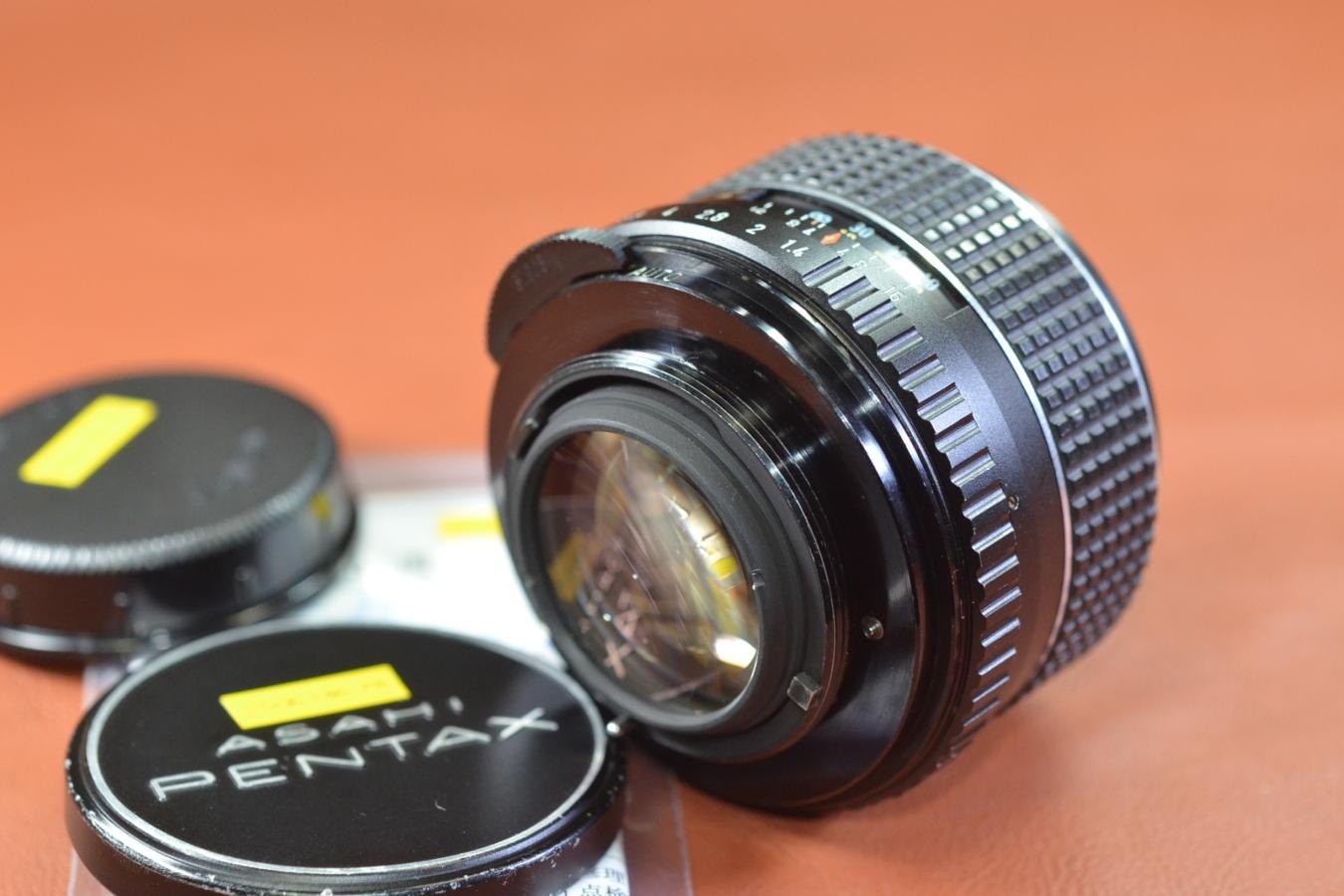 PENTAX SMC TAKUMAR 50mm F1.4 整備済【カメラ女子に絶大な人気のオールドレンズ M42マウントレンズ】