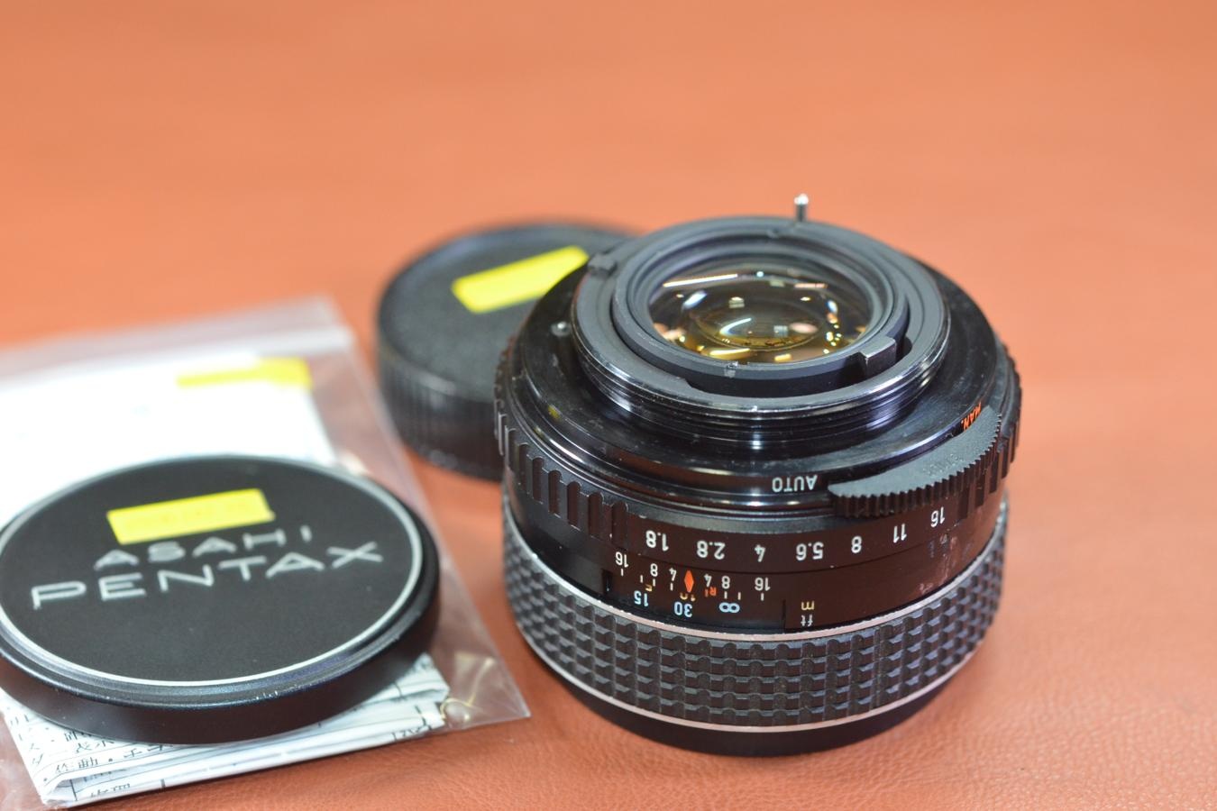 PENTAX SMC TAKUMAR 55mm F1.8 整備済【カメラ女子に絶大な人気のオールドレンズ M42マウントレンズ】