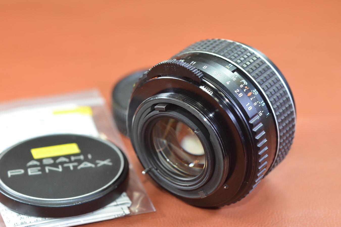 PENTAX SMC TAKUMAR 55mm F1.8 整備済【カメラ女子に絶大な人気のオールドレンズ M42マウントレンズ】