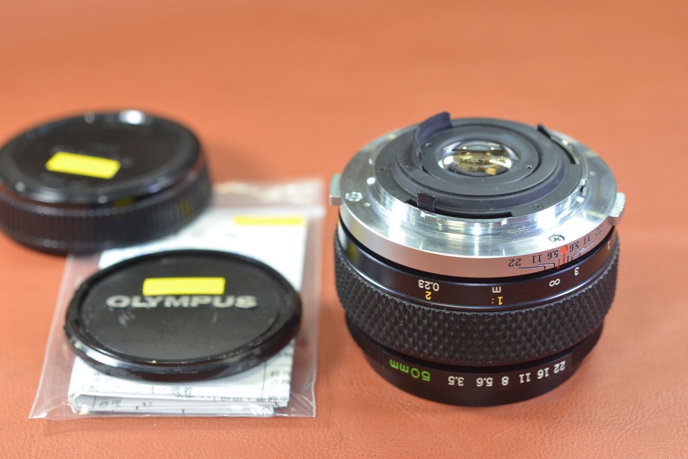 OLYMPUS ZUIKO AUTO-MACRO 50mm F3.5 整備済【カメラ女子に絶大な人気のオールドレンズ】