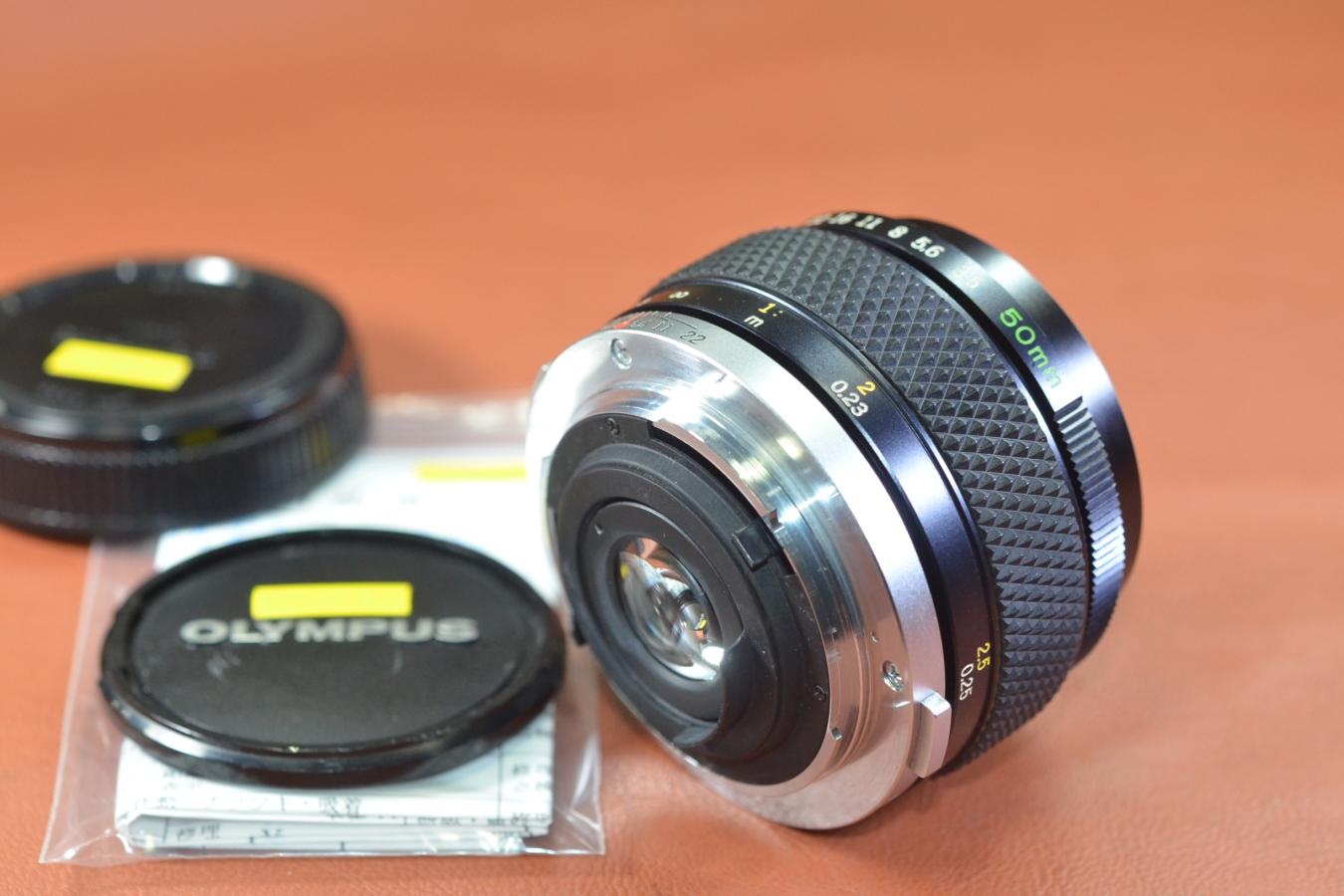 OLYMPUS ZUIKO AUTO-MACRO 50mm F3.5 整備済【カメラ女子に絶大な人気のオールドレンズ】