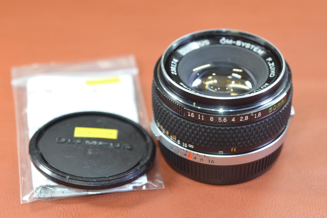 OLYMPUS F.ZUIKO AUTO-S 50mm F1.8 整備済【カメラ女子に絶大な人気のオールドレンズ】