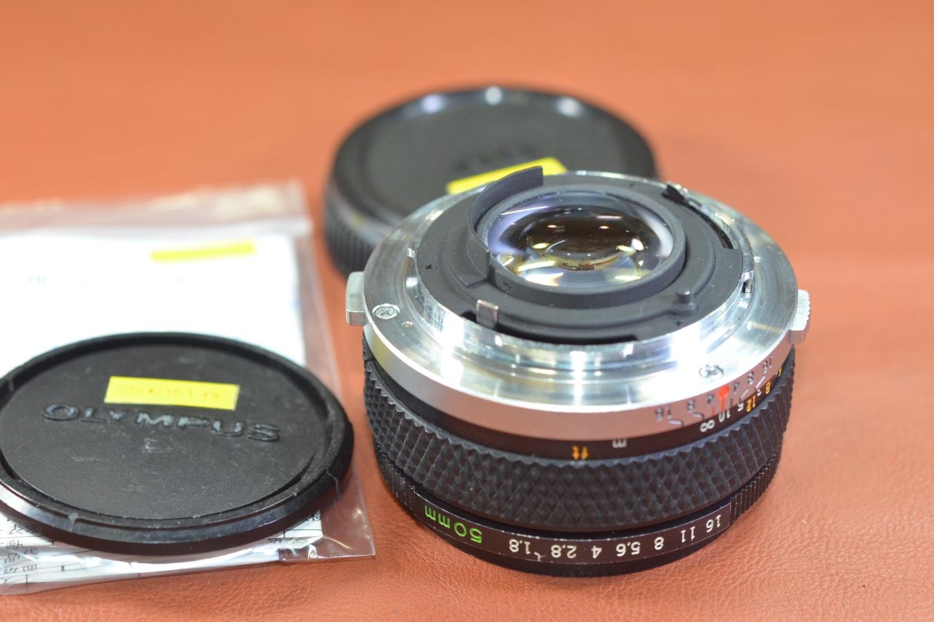 OLYMPUS F.ZUIKO AUTO-S 50mm F1.8 整備済【カメラ女子に絶大な人気のオールドレンズ】