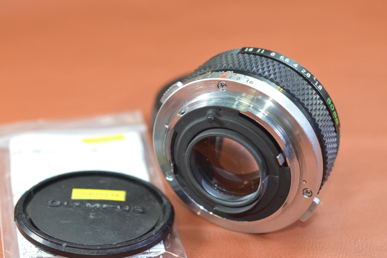 OLYMPUS F.ZUIKO AUTO-S 50mm F1.8 整備済【カメラ女子に絶大な人気のオールドレンズ】