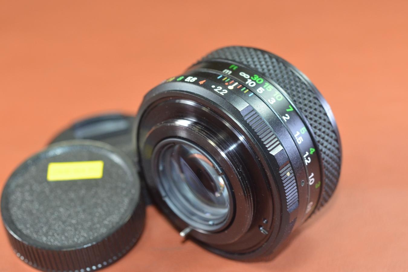 【希 少】FUJINON 55mm F2.2【バブルボケで有名 M42マウントレンズ】