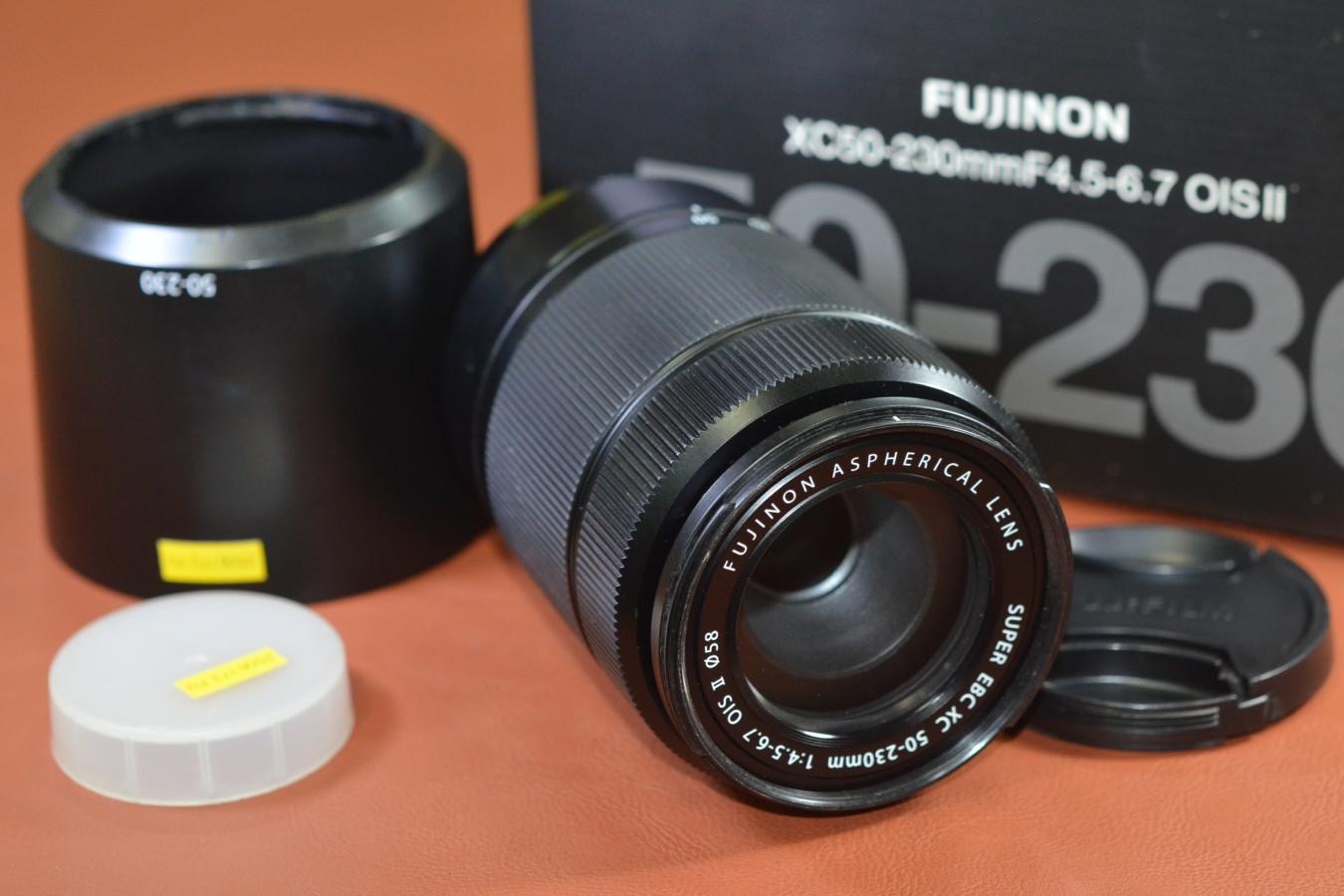 FUJINON XC 50-230mm F4.5-6.7 OIS II 元箱付一式 【FUJIFILM Xマウントレンズ】