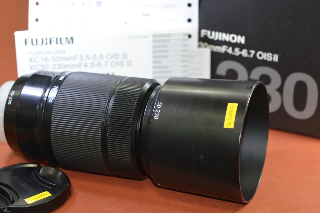 FUJINON XC 50-230mm F4.5-6.7 OIS II 元箱付一式 【FUJIFILM Xマウントレンズ】