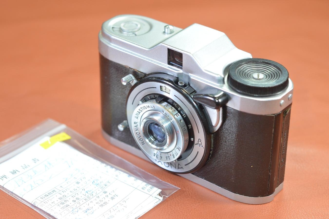 ZEISS IKON TAXONA 整備済【NOVONAR ANASTIGMAT 35/3.5 レンズ搭載】※24×24スクエアフォーマット