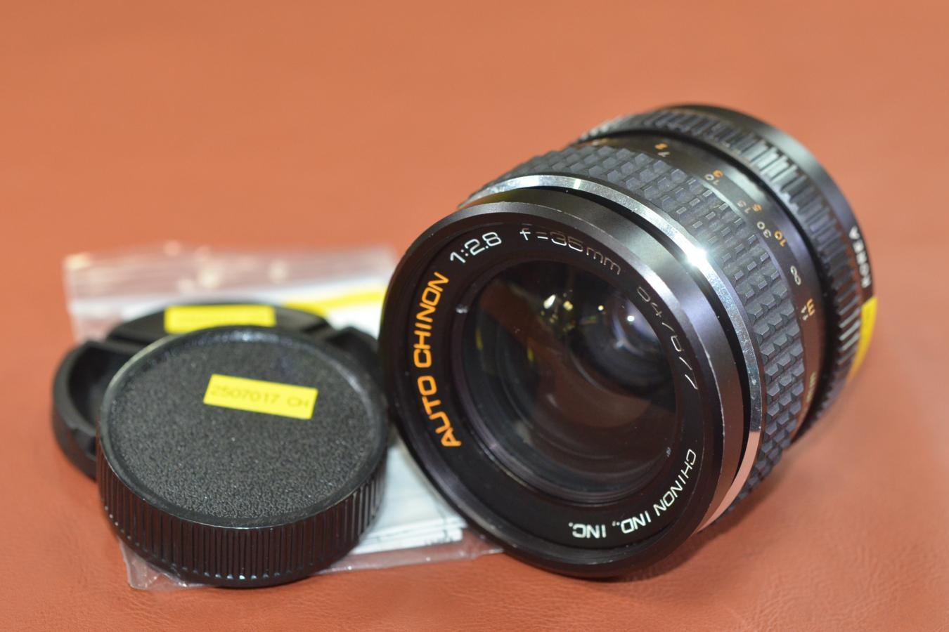 【希 少】AUTO CHINON 35mm F2.8 整備済【M42マウントレンズ 】※キレイな物をお探しの方必見!!自信ありの逸品!!