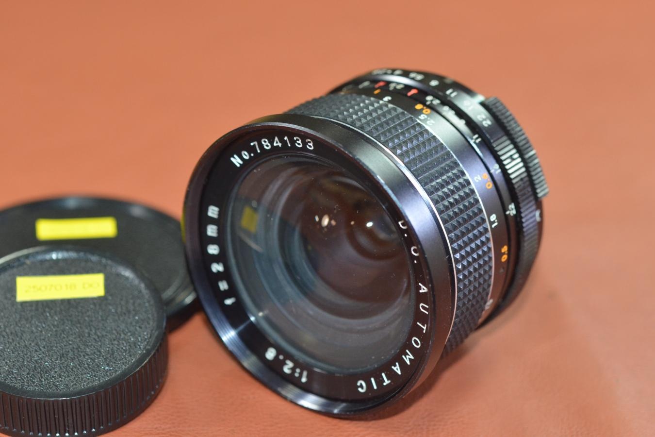 【希 少】D.O AUTOMATIC 28mm F2.8【M42マウントレンズ 】※富岡光学製 アーガスシンター28/2.8輸出仕様
