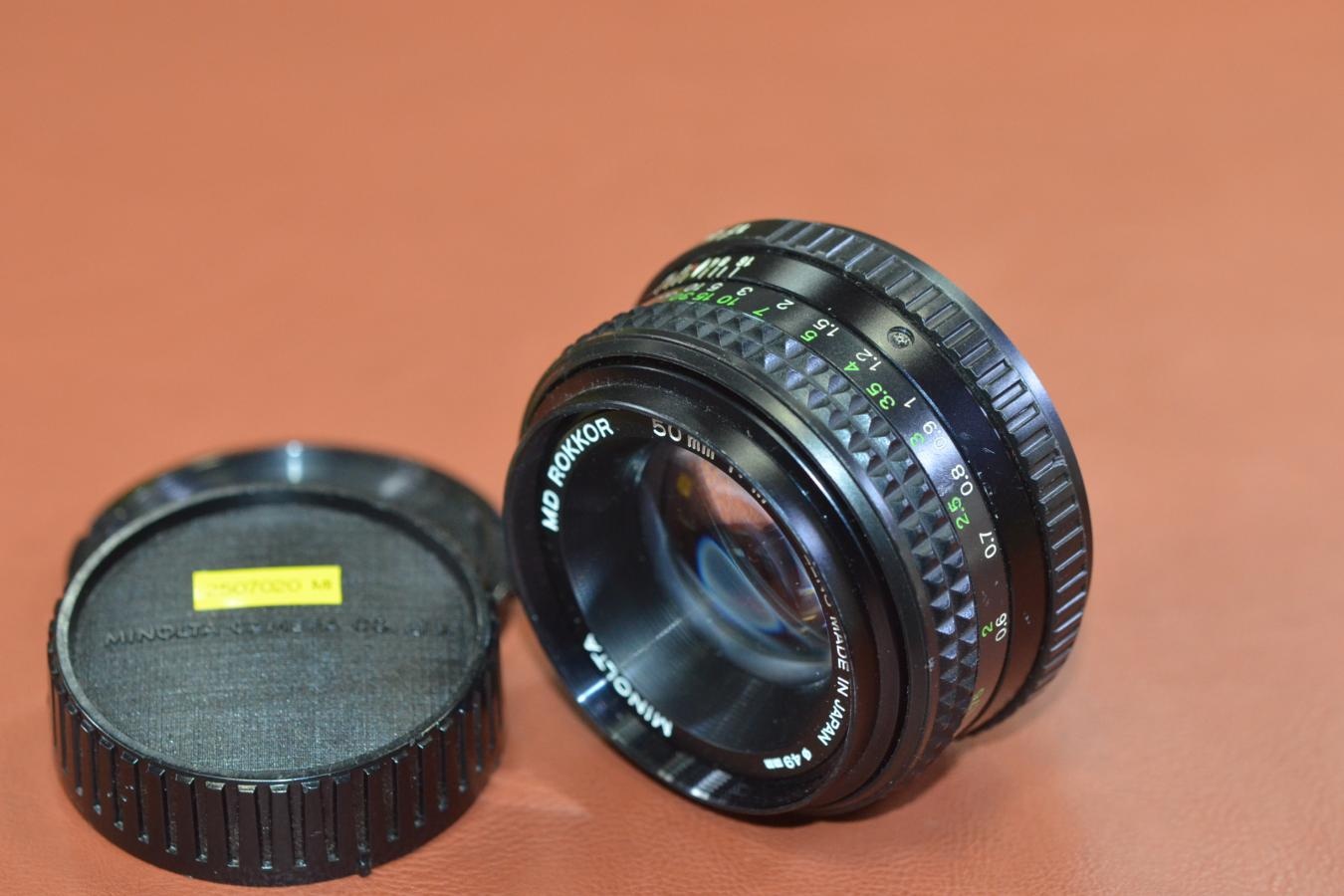 MINOLTA MD ROKKOR 50mm F1.7 【カメラ女子に絶大な人気のオールドレンズ】