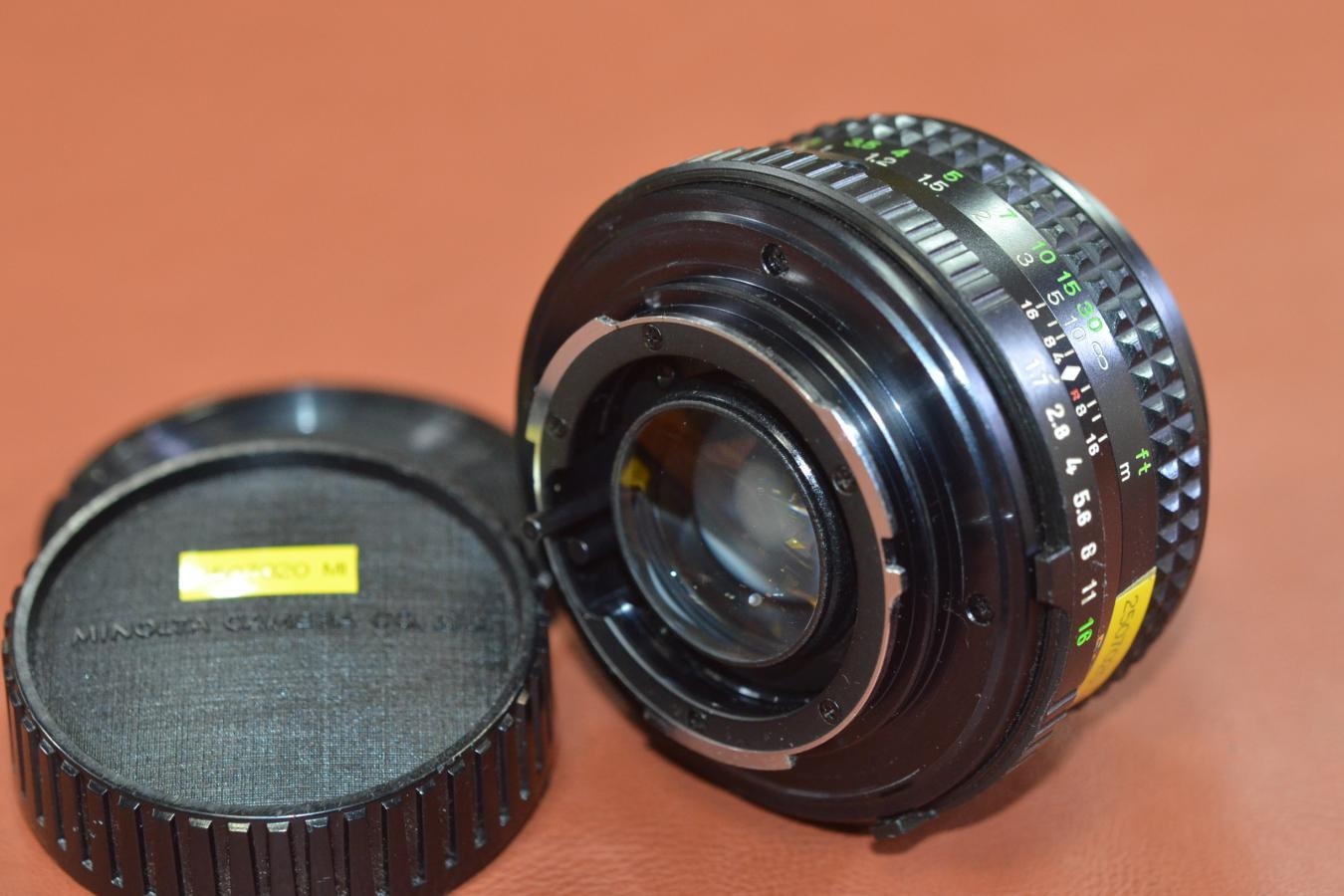 MINOLTA MD ROKKOR 50mm F1.7 【カメラ女子に絶大な人気のオールドレンズ】
