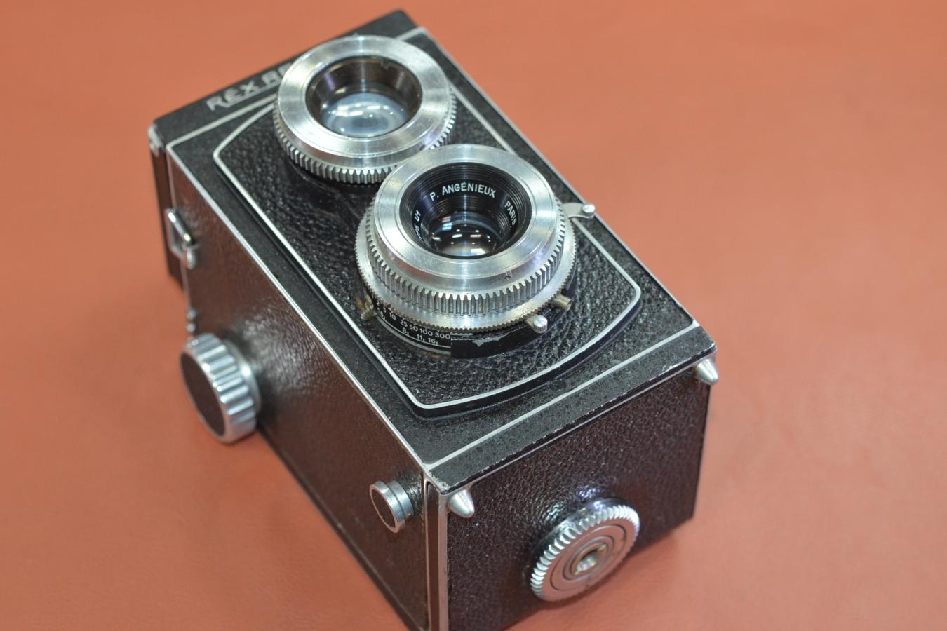 【希 少】PHOTREX REXREFLEX 【P.ANGENIEUX PARIS 75/4.5 TYPE U1 レンズ搭載】
