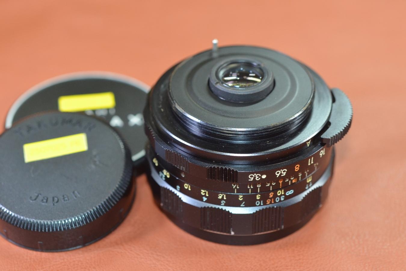Asahi Opt.Co. Super-Takumar 35mm F3.5 初期型【カメラ女子に絶大な人気のオールドレンズ M42マウントレンズ】