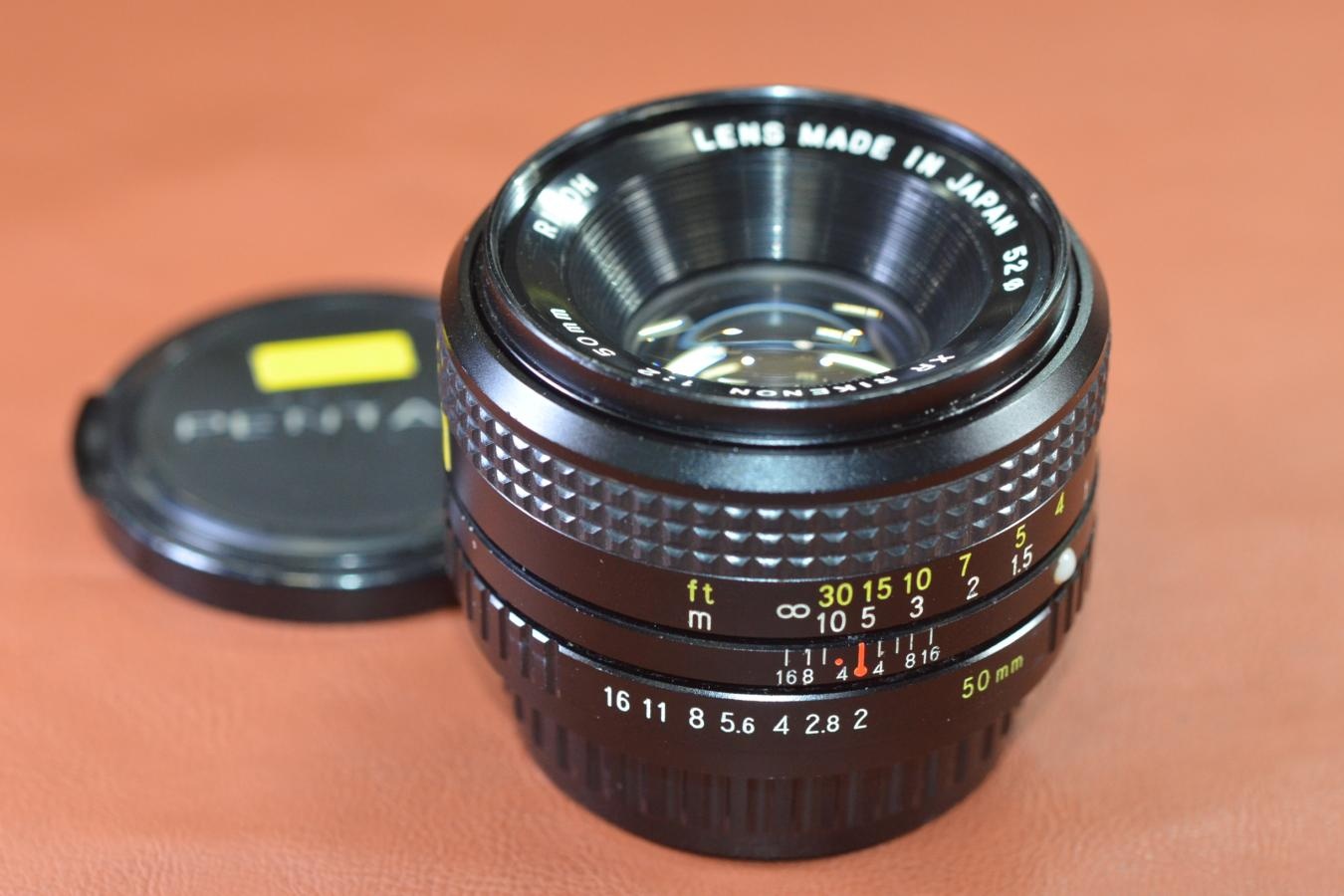 【希 少】RICOH XR RIKENON 50mm F2 前期型【富岡光学製 最短撮影距離45cm 通称:和製ズミクロン】