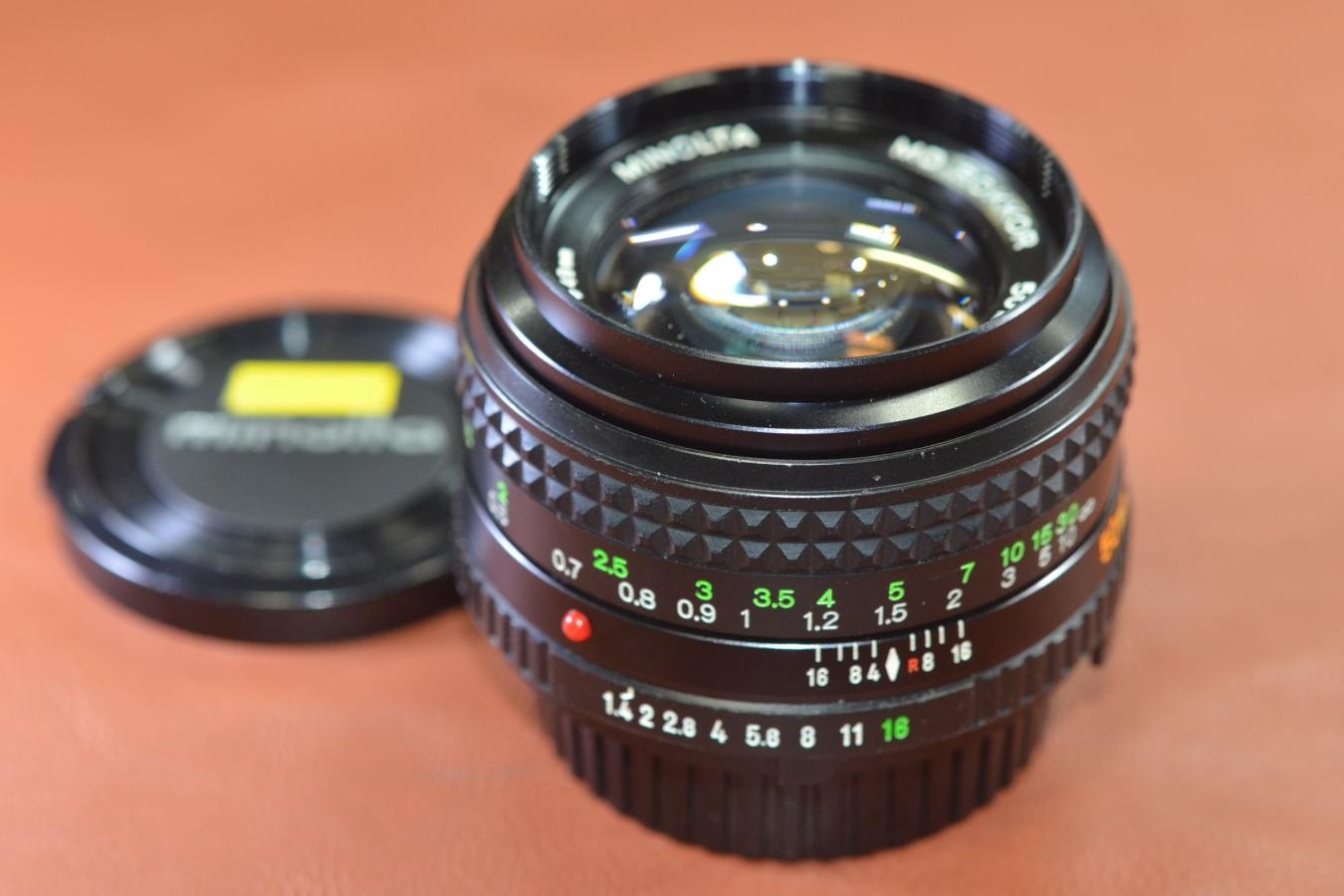 MINOLTA MD ROKKOR 50mm F1.4【カメラ女子に絶大な人気のオールドレンズ】