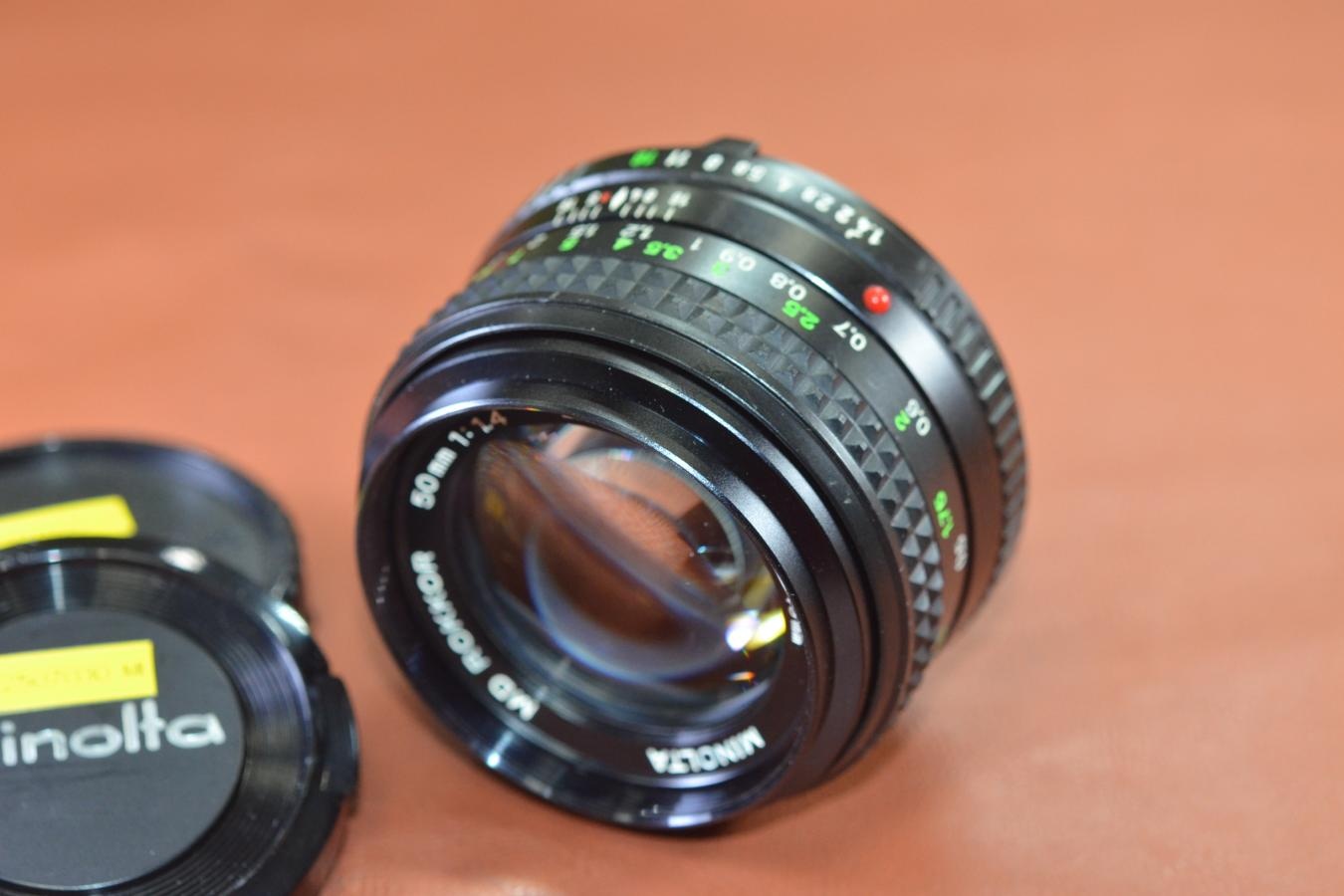 MINOLTA MD ROKKOR 50mm F1.4【カメラ女子に絶大な人気のオールドレンズ】