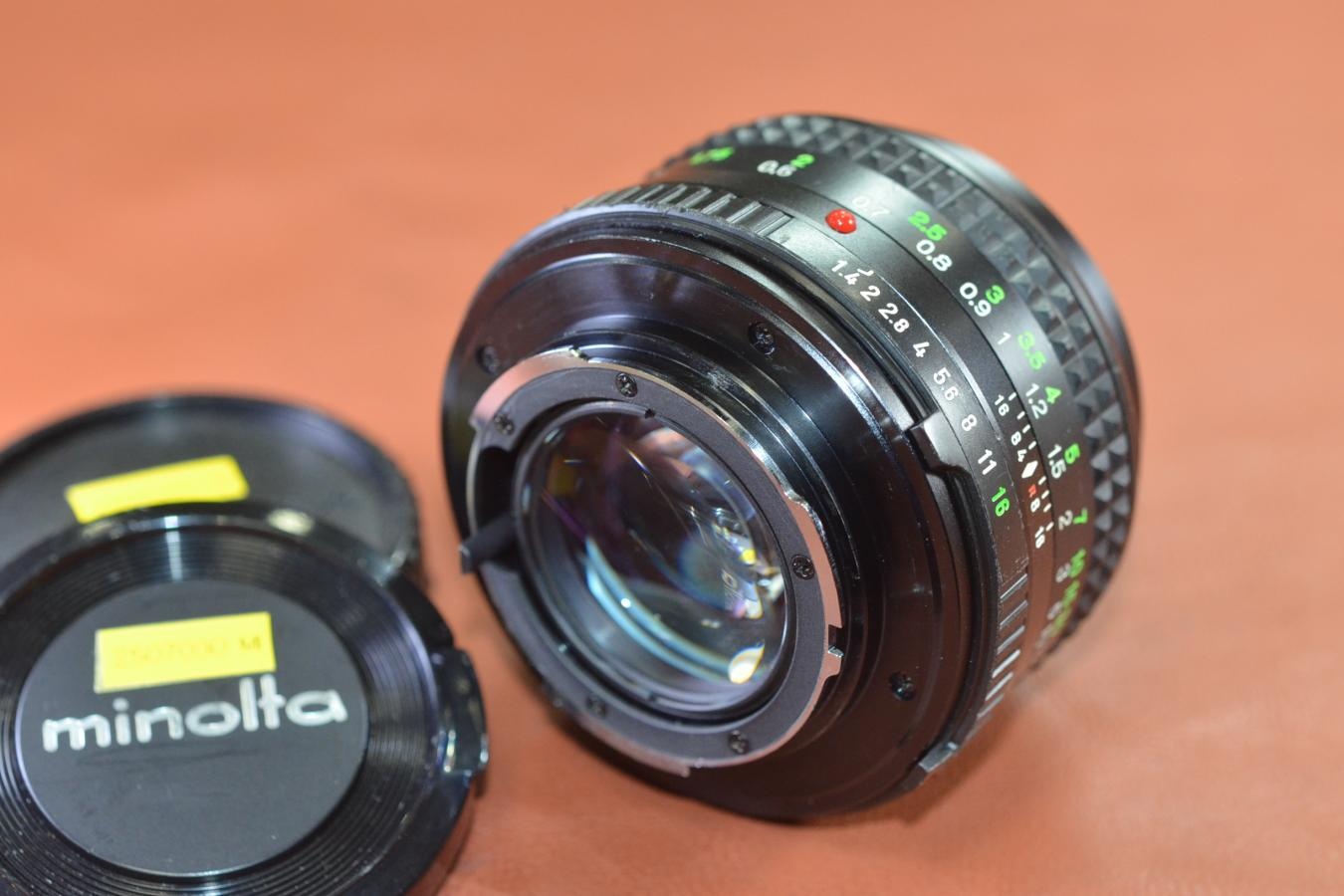 MINOLTA MD ROKKOR 50mm F1.4【カメラ女子に絶大な人気のオールドレンズ】