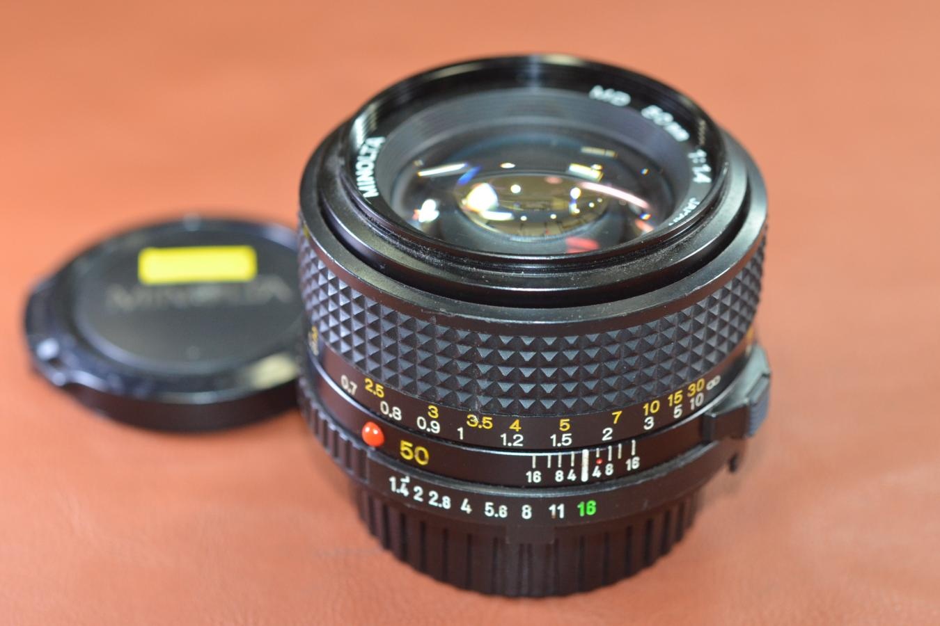MINOLTA NEW MD 50mm F1.4【カメラ女子に絶大な人気のオールドレンズ】