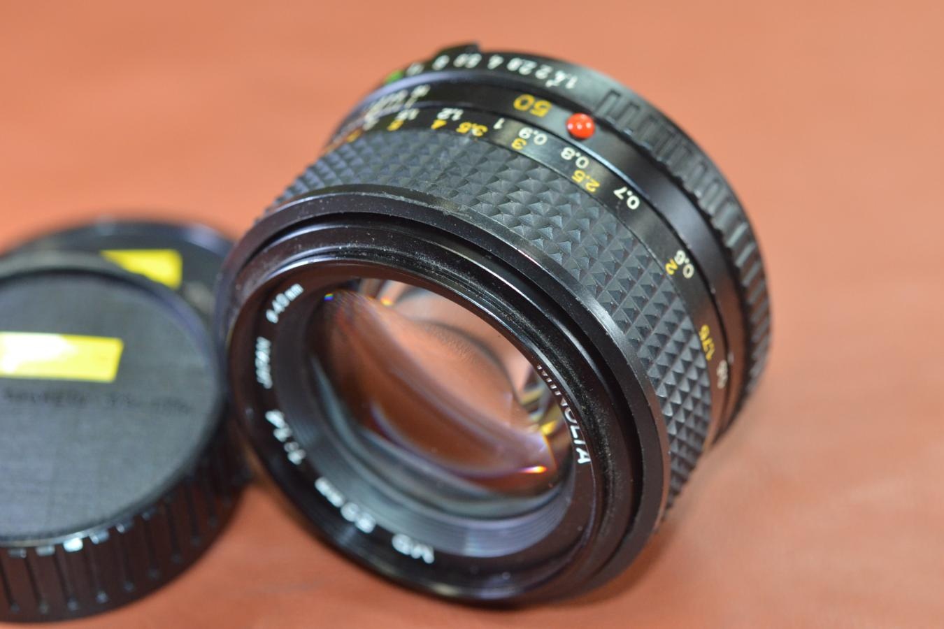 MINOLTA NEW MD 50mm F1.4【カメラ女子に絶大な人気のオールドレンズ】