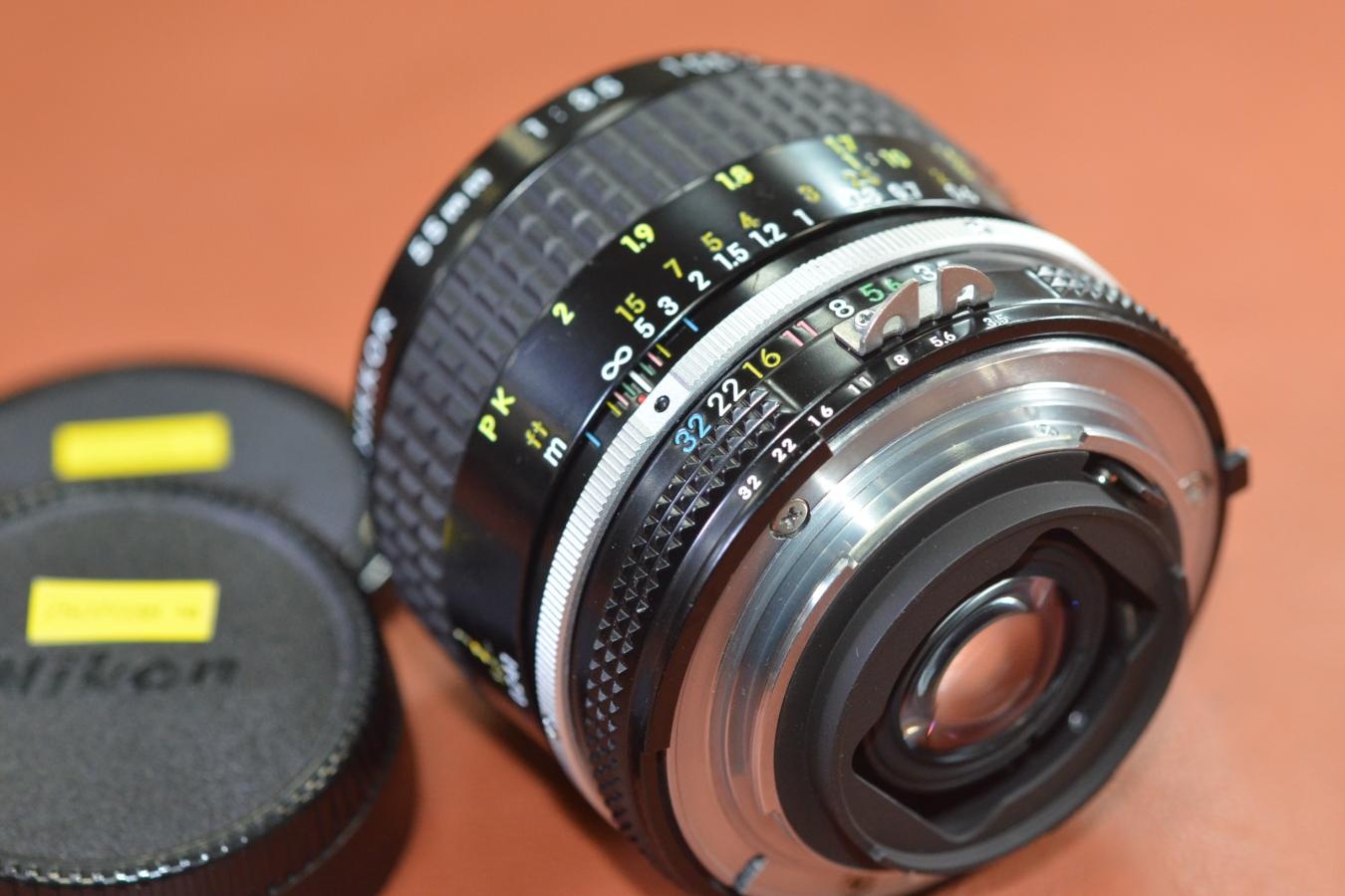 Nikon Ai Micro-NIKKOR 55mm F3.5 【キレイな物をお探しの方必見!!自信ありの逸品!!】