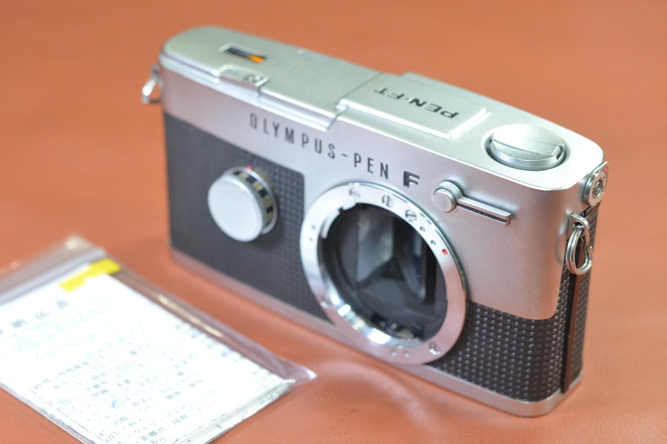 OLYMPUS PEN-FT Silver 整備済 【キレイな物をお探しの方必見!!自信ありの逸品!!】