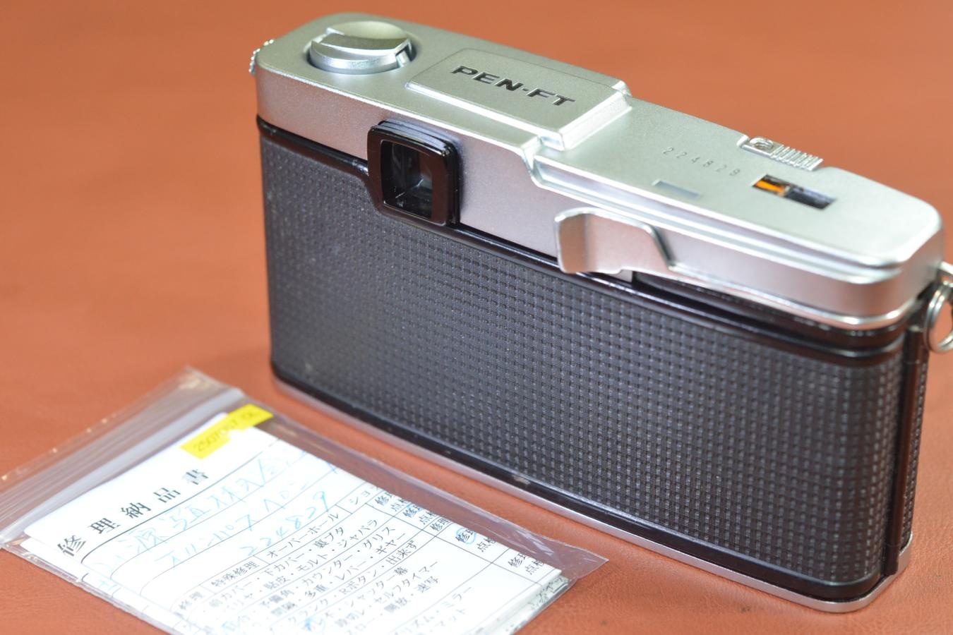 OLYMPUS PEN-FT Silver 整備済 【キレイな物をお探しの方必見!!自信ありの逸品!!】