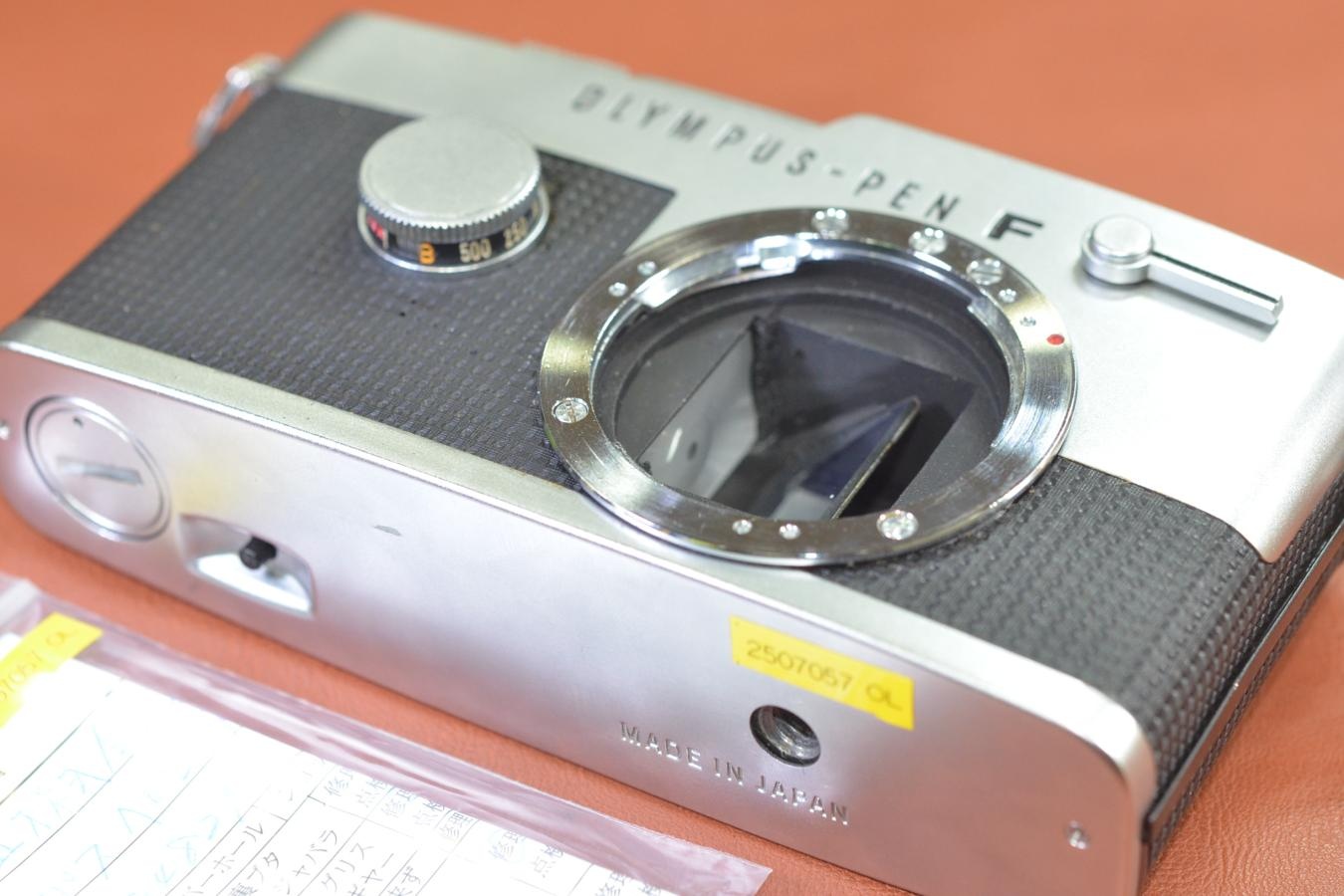 OLYMPUS PEN-FT Silver 整備済 【キレイな物をお探しの方必見!!自信ありの逸品!!】