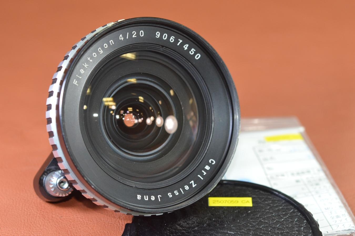 【希 少】Carl Zeiss Jena Flektogon 20mm F4 ゼブラ 整備済【エキザクタマウントレンズ】
