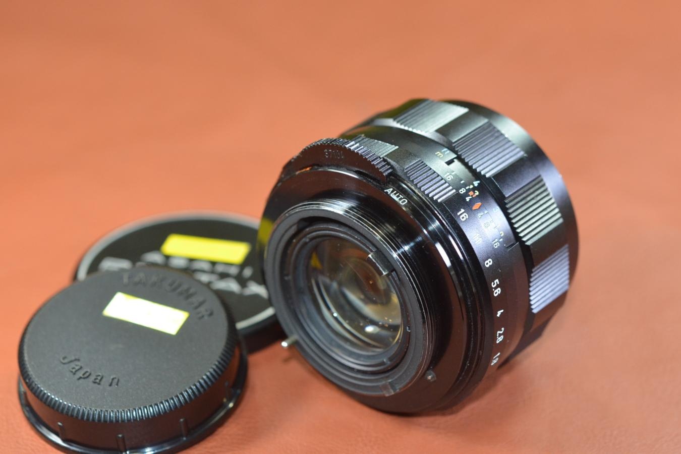 PENTAX Super-Multi-Coated TAKUMAR 55mm F1.8【カメラ女子に絶大な人気のオールドレンズ M42マウントレンズ】