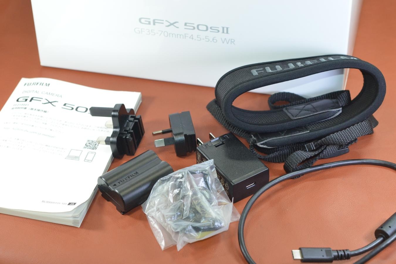【通信販売限定商品】FUJIFILM GFX 50S II Lens Kit【元箱付一式】※キレイな物をお探しの方必見!!自信ありの逸品!!
