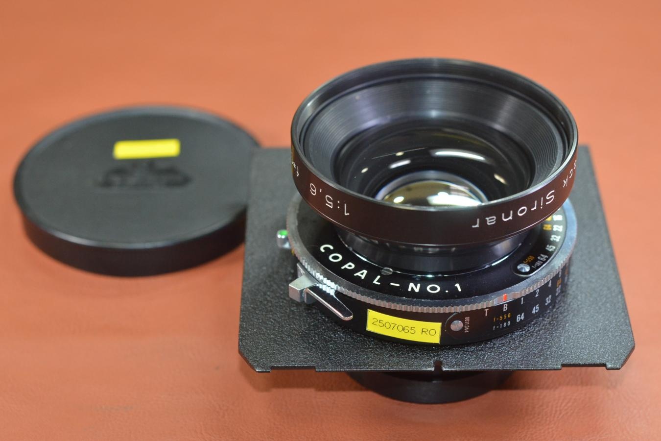 Rodenstock Sironar 180mm F.6 COPAL-No1シャッター、TECHINIKAボード付【キレイな物をお探しの方必見!!自信ありの逸品!!】