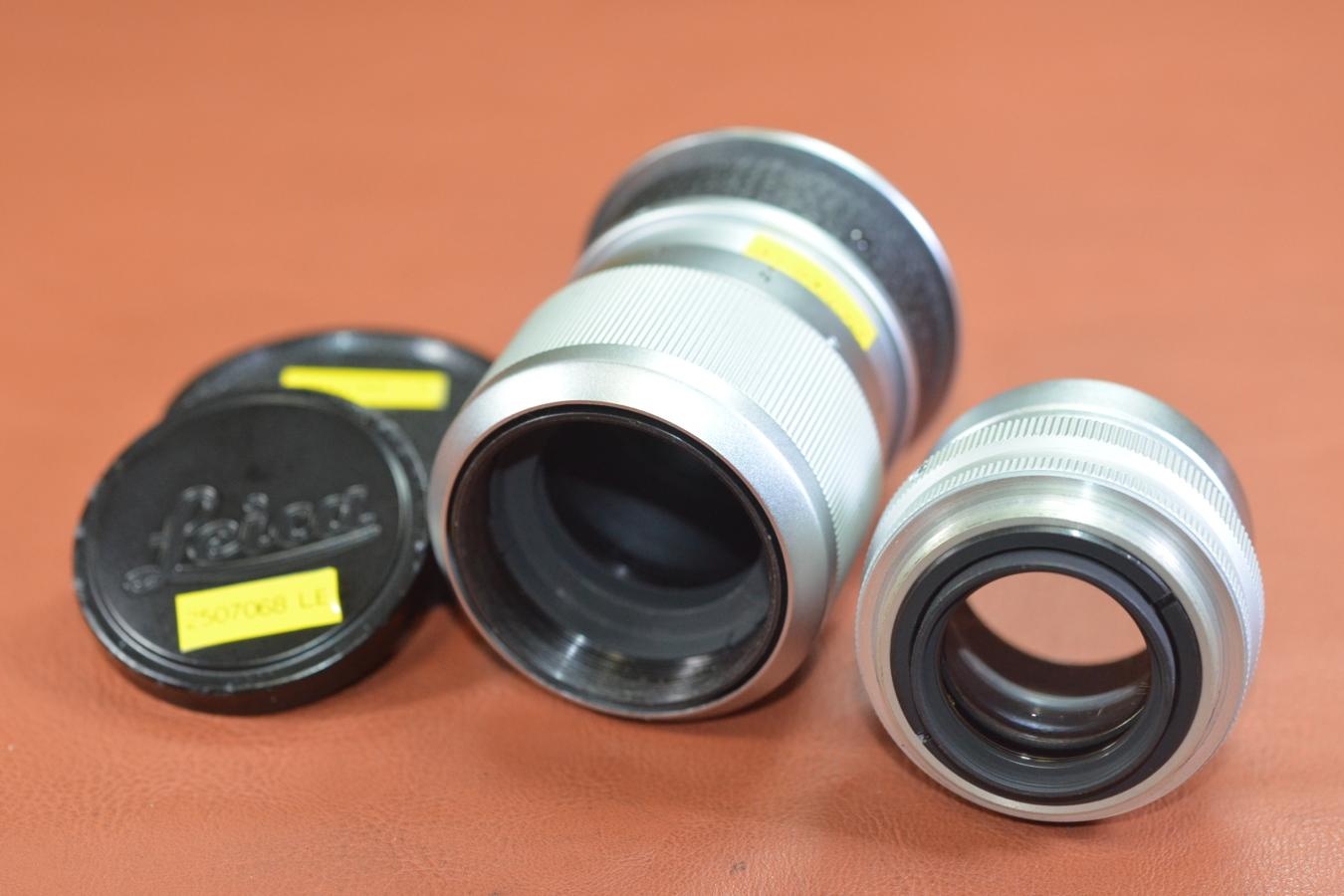 LEICA Elmar 9cm F4 feet表記 【138万台1956年製 LEICA Lマウントレンズ】