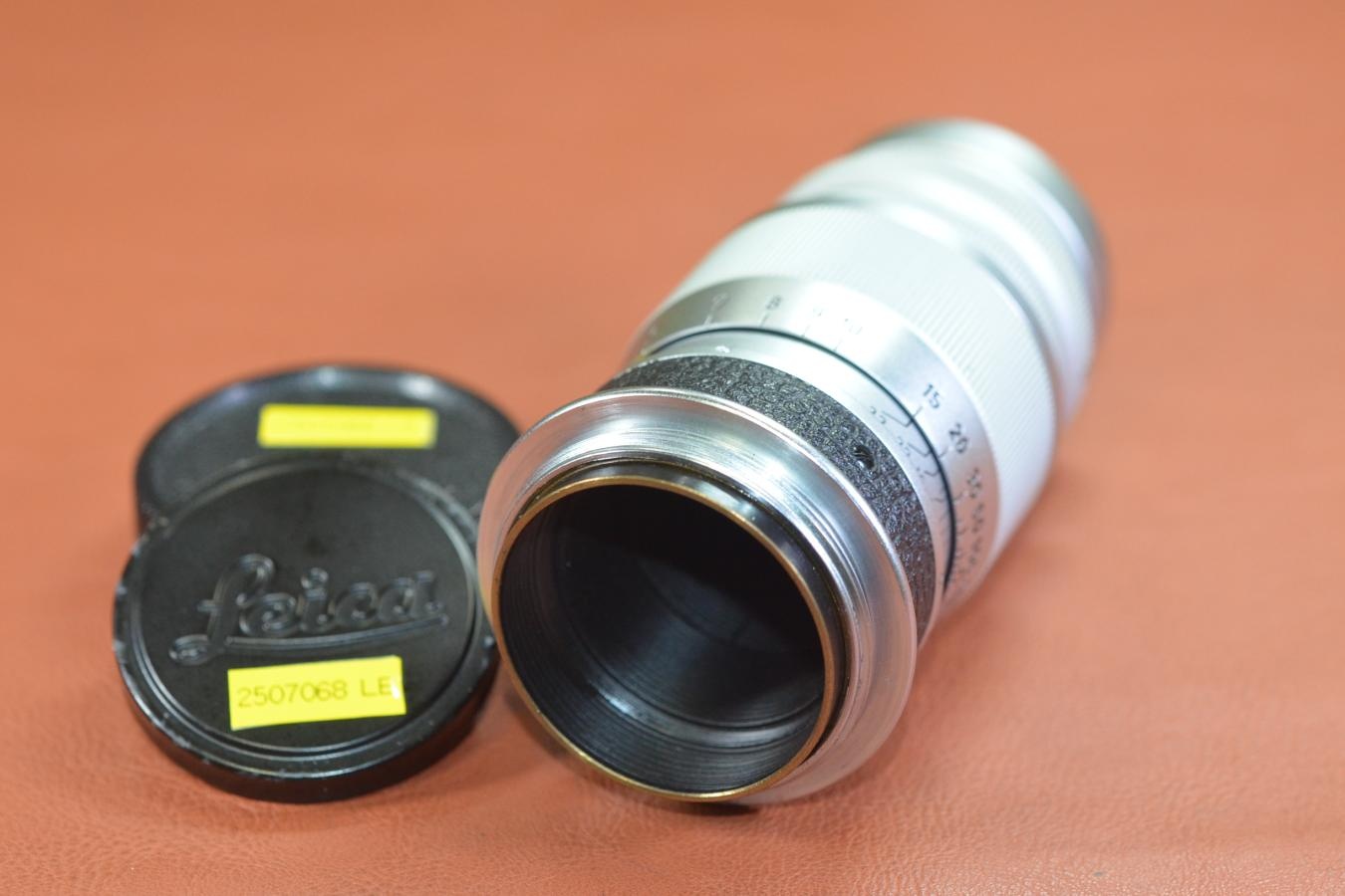 LEICA Elmar 9cm F4 feet表記 【138万台1956年製 LEICA Lマウントレンズ】