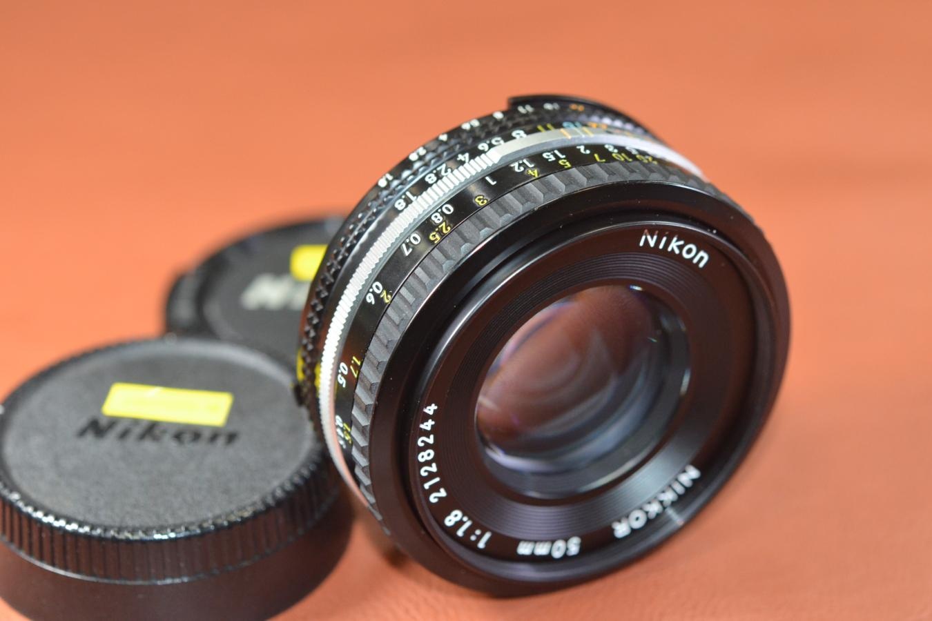 Ai-S NIKKOR 50mm F1.8【最短撮影距離0.45m 国内版】