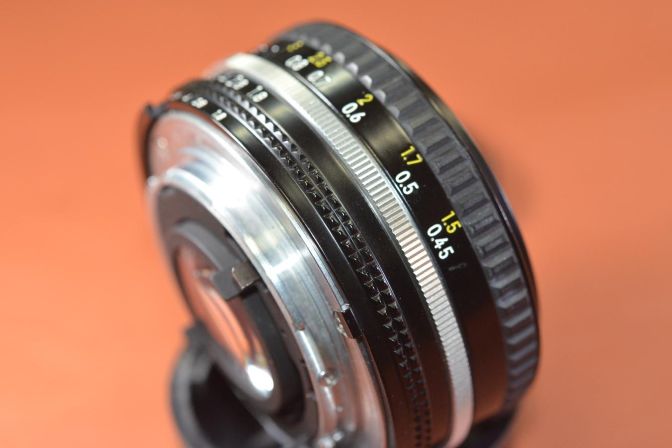 Ai-S NIKKOR 50mm F1.8【最短撮影距離0.45m 国内版】