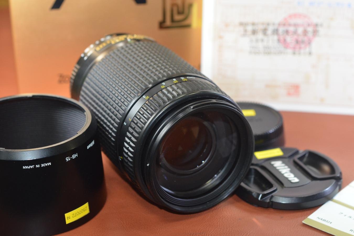 Nikon AF NIKKOR 70-300mm F4-5.6D ED 【元箱付一式】